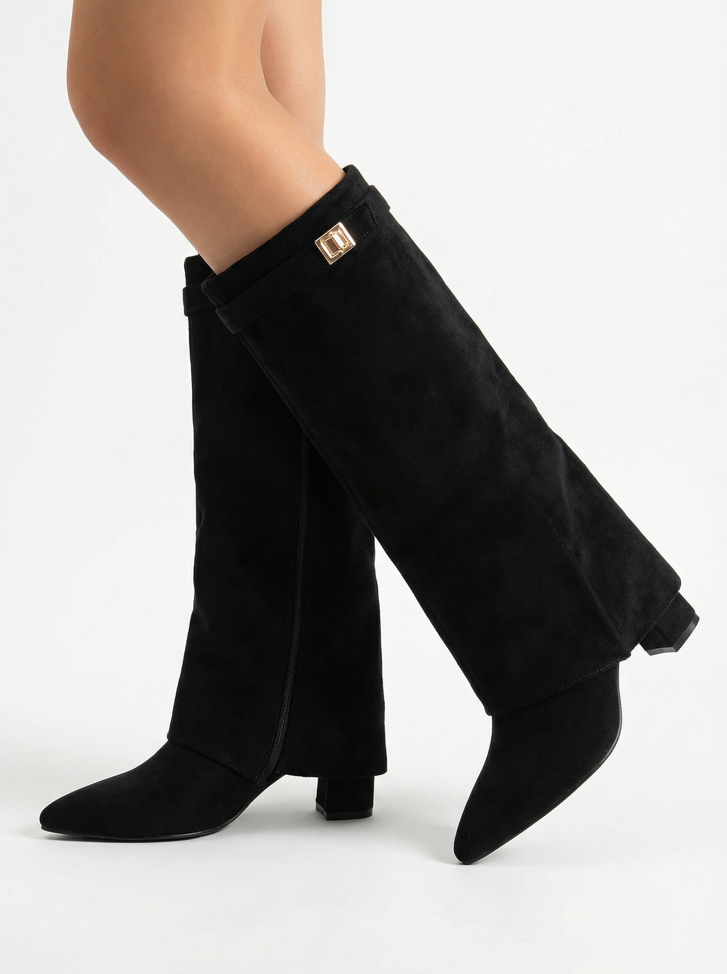 Women’s Thigh High Buckle Boots