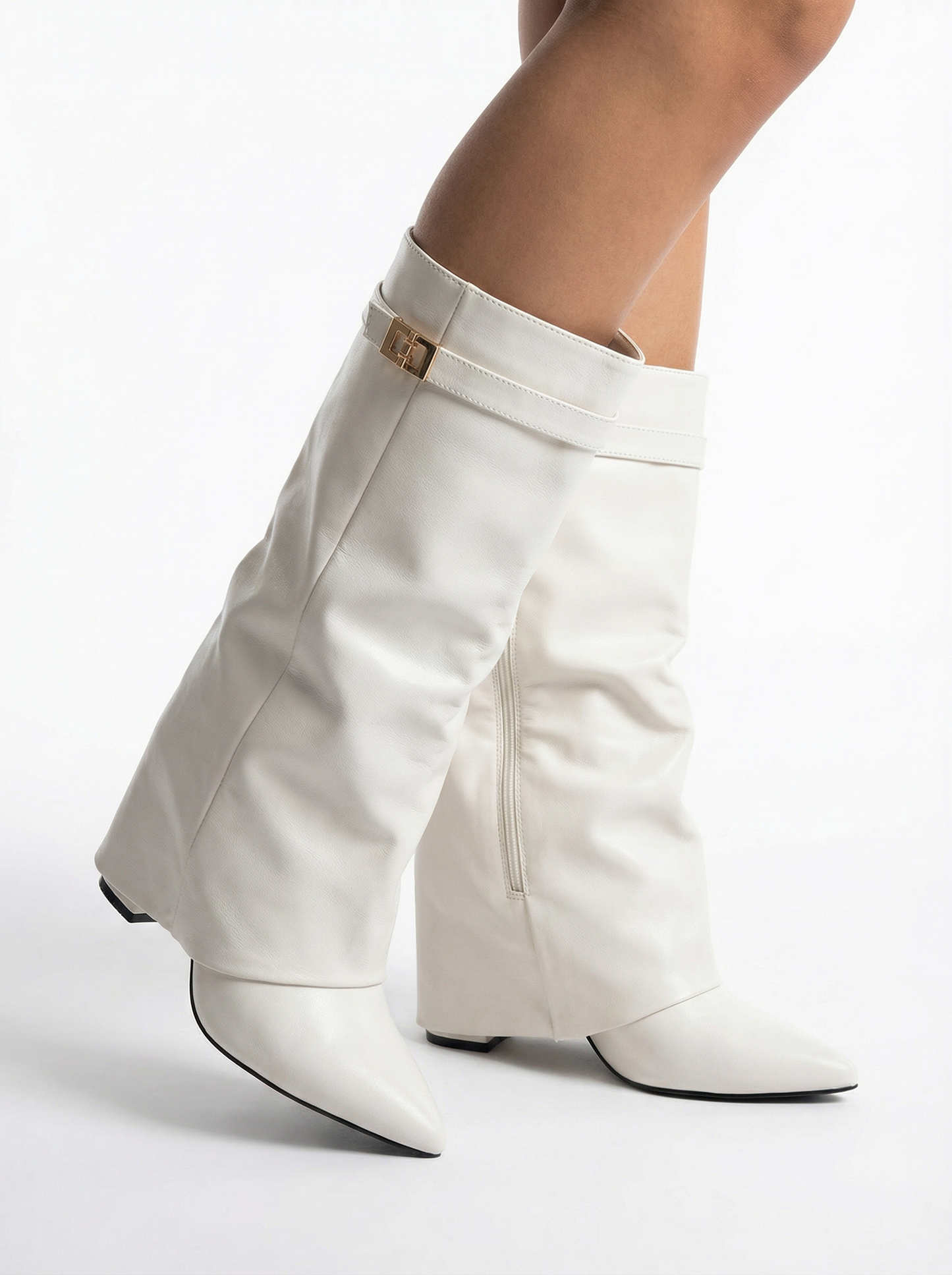 Women’s Thigh High Buckle Boots