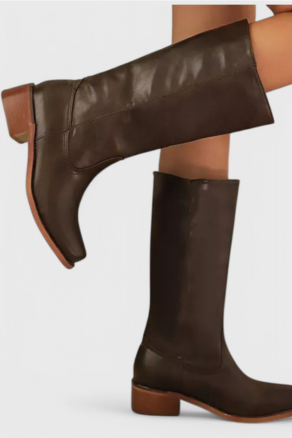 Women’s Knee High Heeled Boots