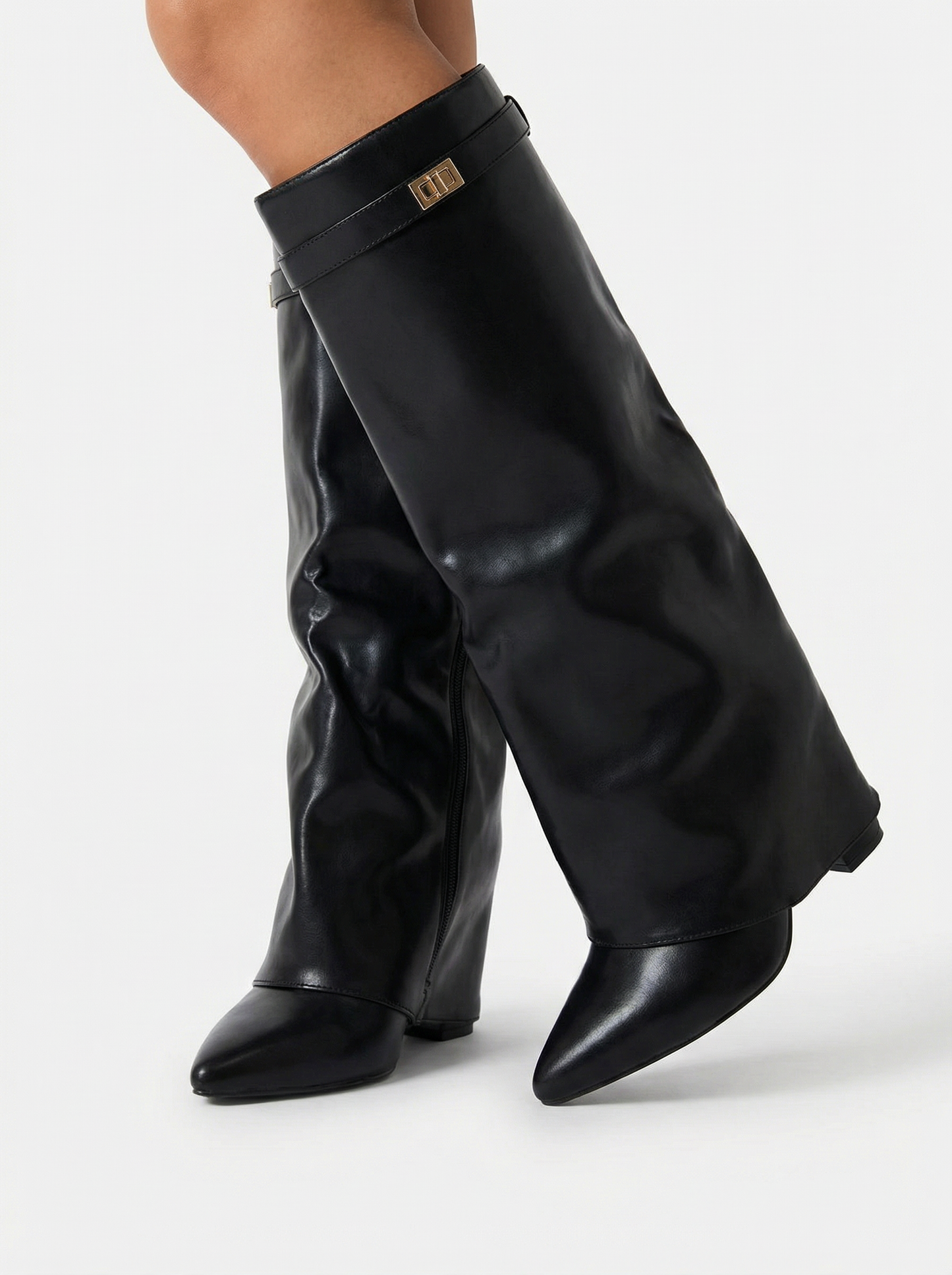Women’s Knee High Buckle Boots