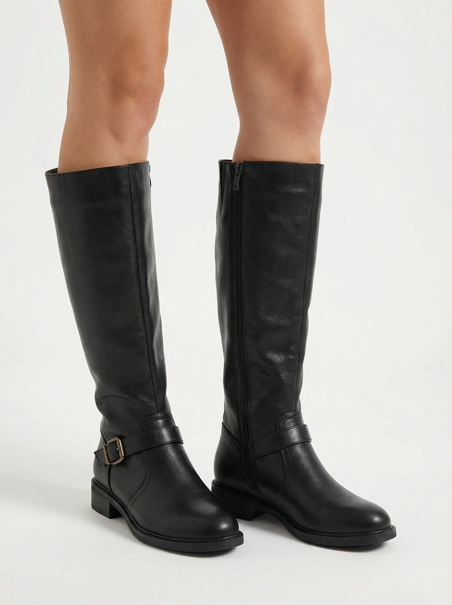 Women’s Comfortable Leather Knee High Boots